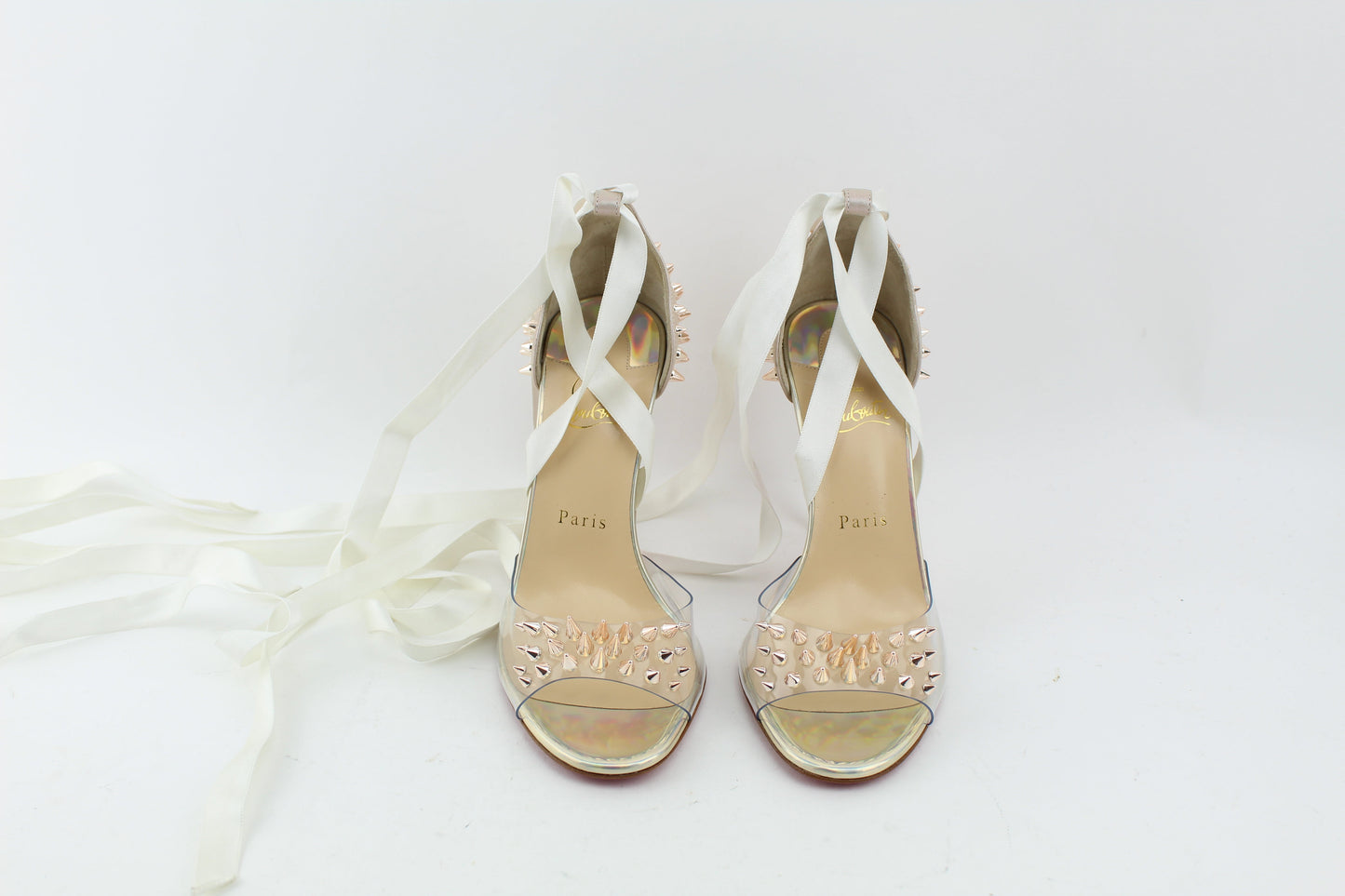CHRISTIAN LOUBOUTIN BARBARISSIMA 100MM SIZE 38.5