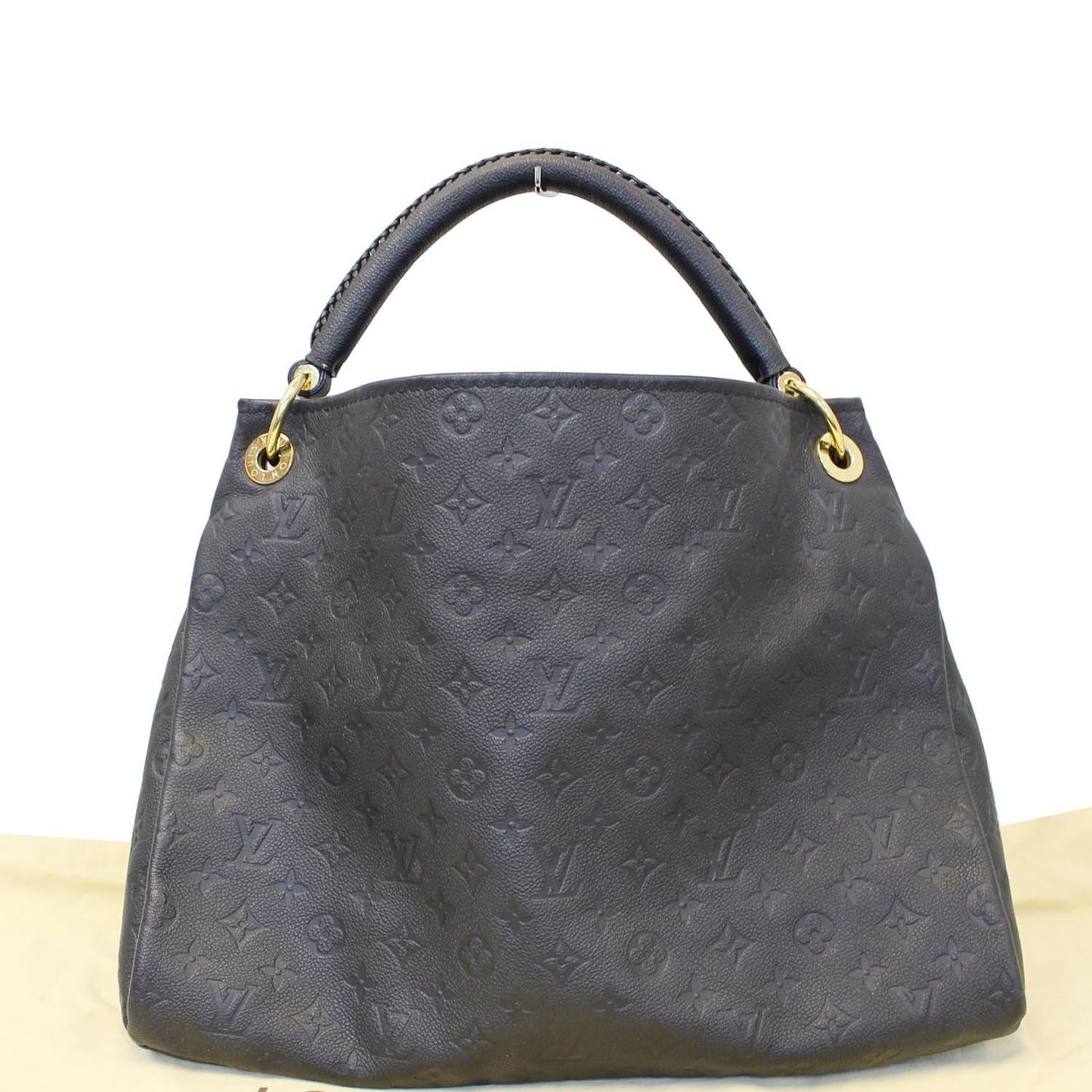 Louis Vuitton Artsy MM Empreinte Monogram Shoulder Bag Noir Black