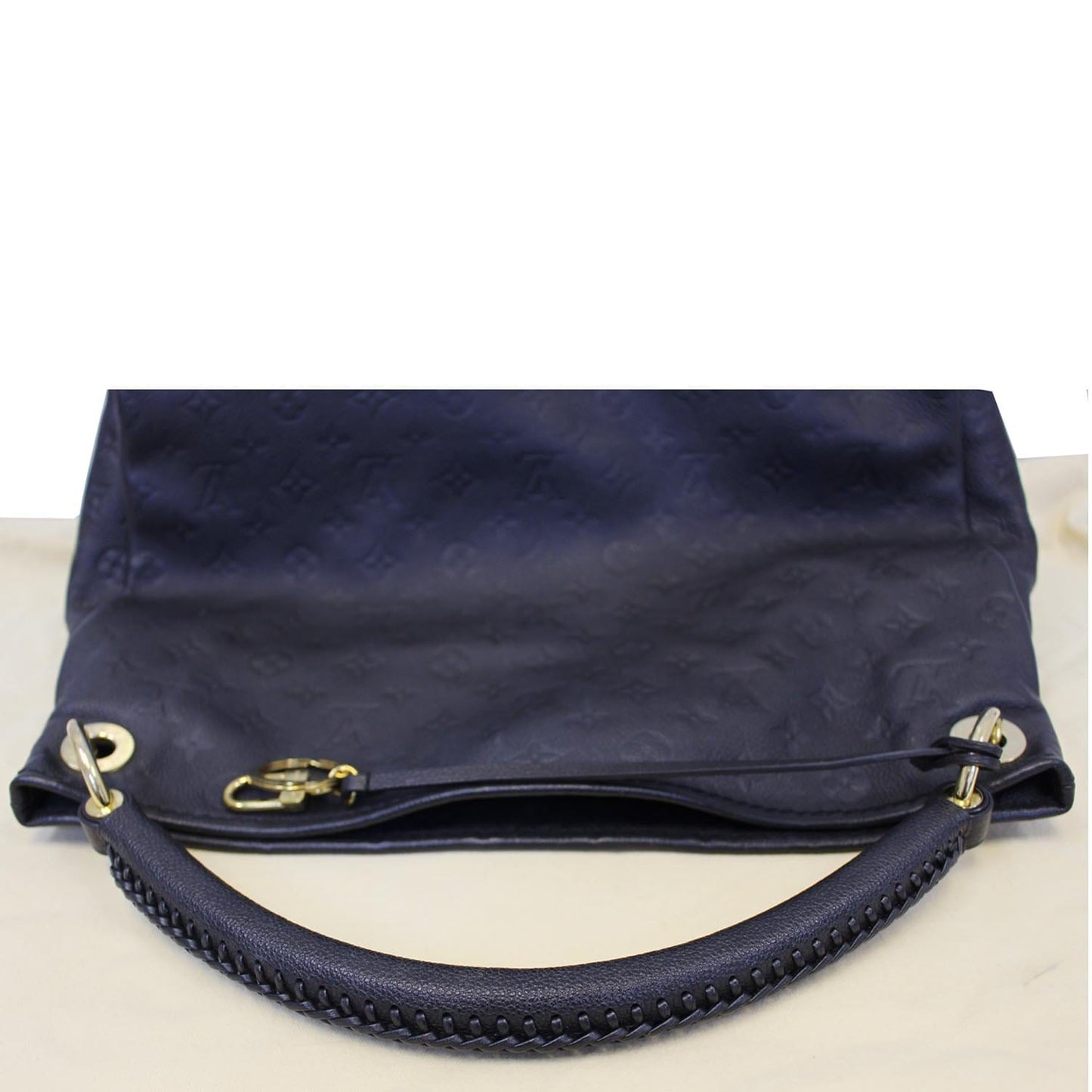 Louis Vuitton Artsy MM Empreinte Monogram Shoulder Bag Noir Black