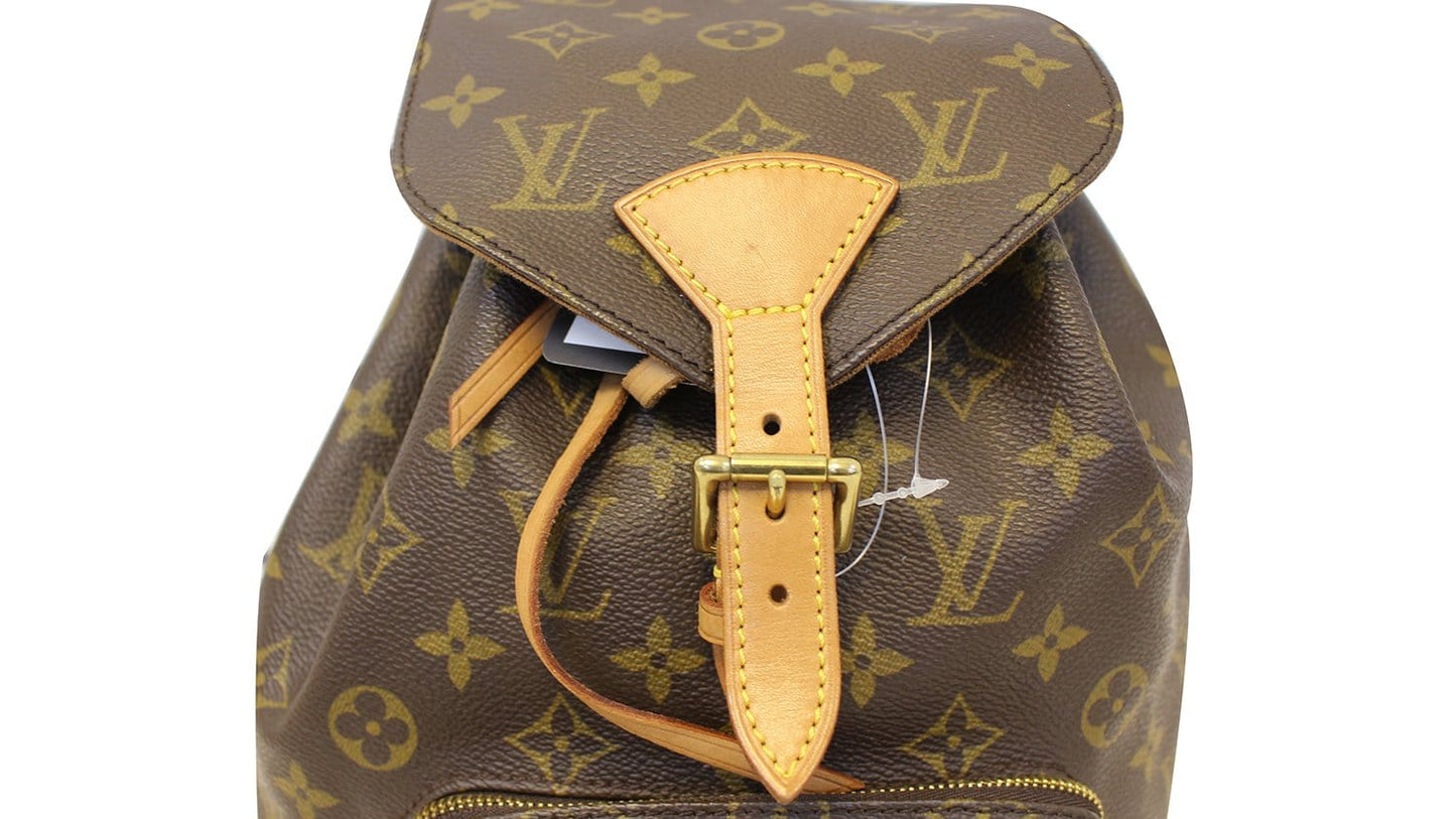 LOUIS VUITTON Monogram Canvas Montsouris MM Backpack Bag