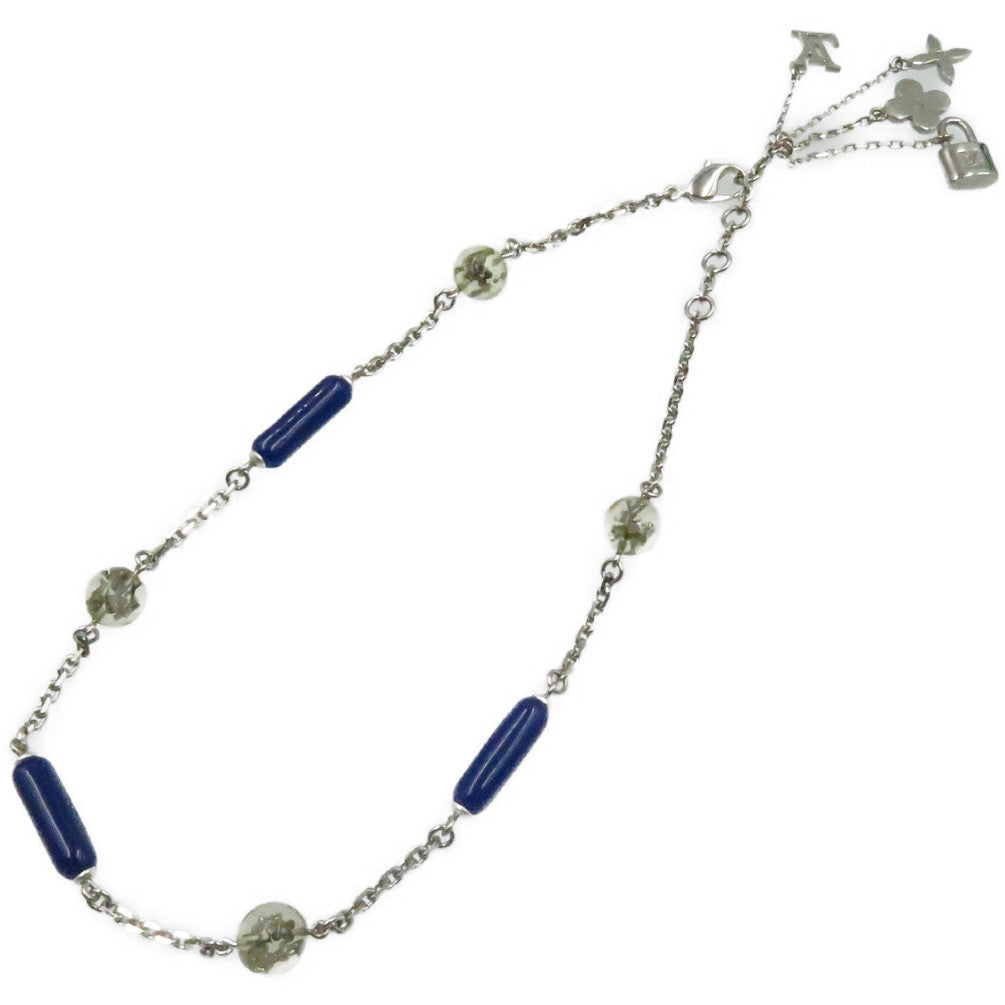 LOUIS VUITTON Necklace M65544 metal Silver Sotoire Veil Ankhlusion Women