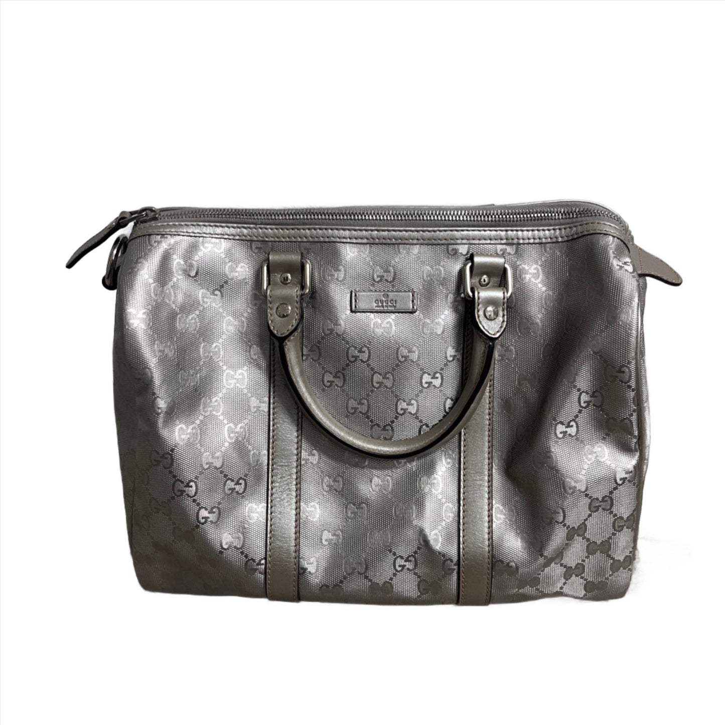 Gucci Joy Boston Bag Silver