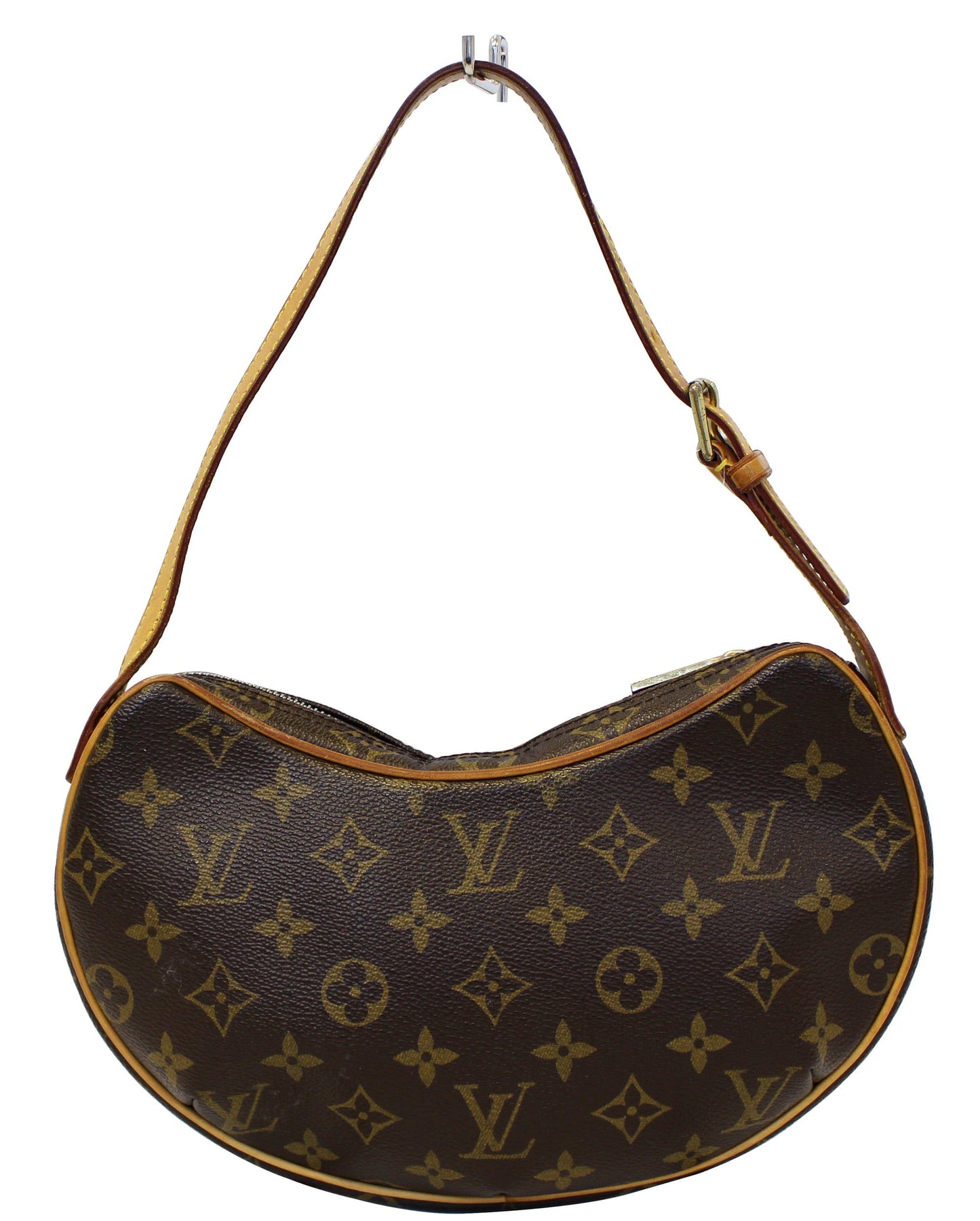 LOUIS VUITTON Monogram Canvas Croissant MM Shoulder Bag