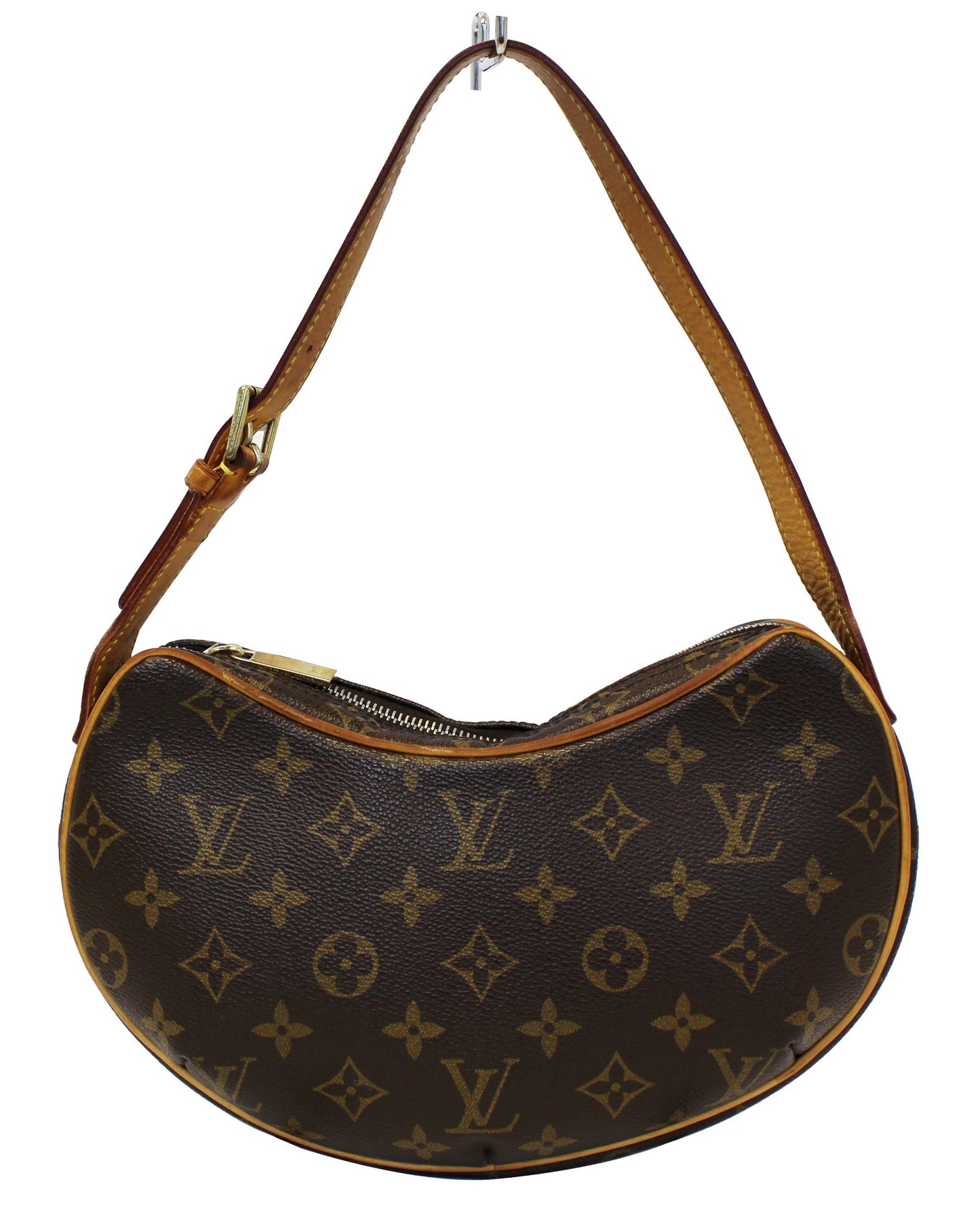 LOUIS VUITTON Monogram Canvas Croissant MM Shoulder Bag