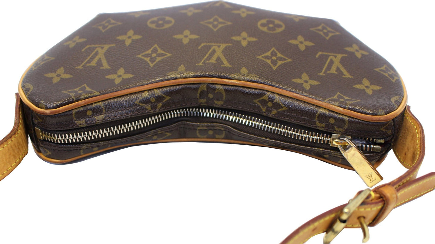 LOUIS VUITTON Monogram Canvas Croissant MM Shoulder Bag