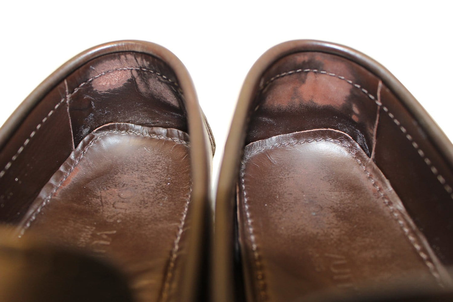 LOUIS VUITTON Dark Brown Monte Carlo Moccasins Driving Shoes