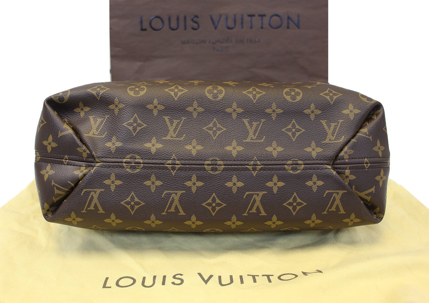 LOUIS VUITTON Monogram Canvas Sully MM Shoulder Bag