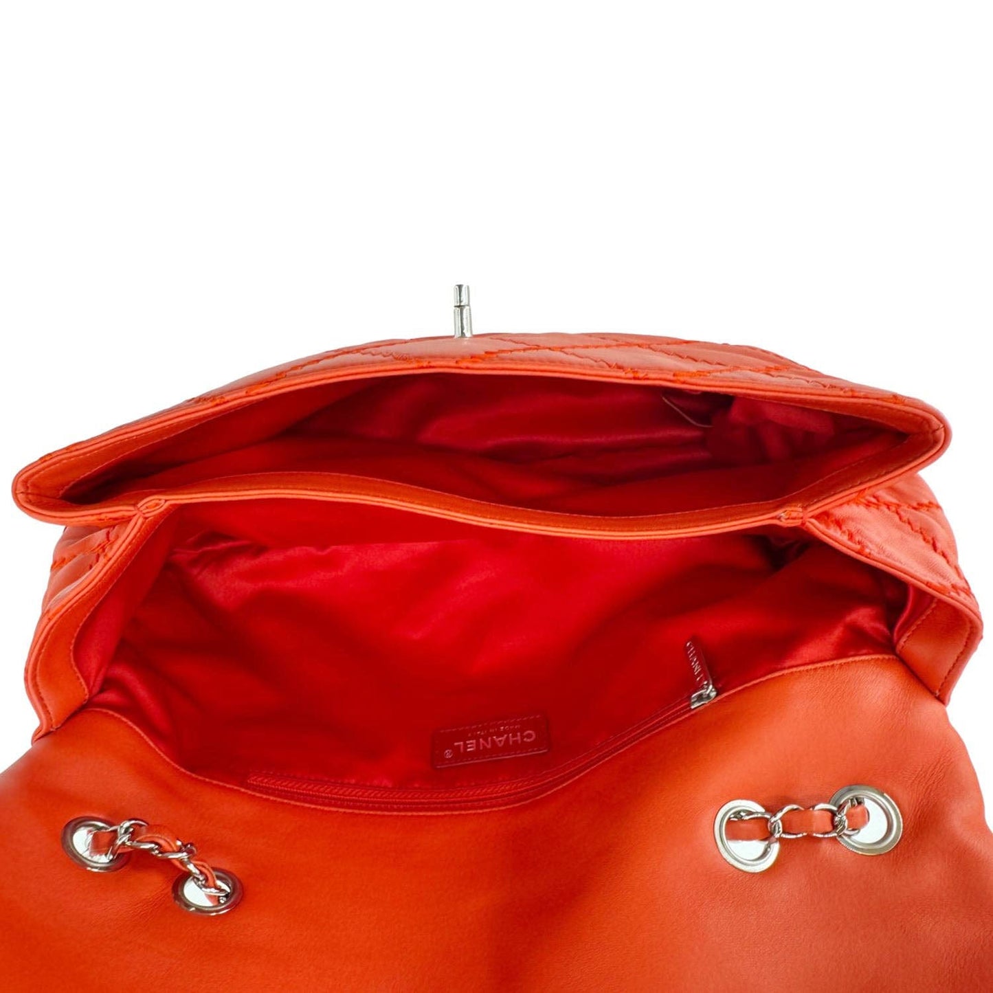 CHANEL Ultimate Stitch Flap Large Quilted Leather Crossbody Bag Red