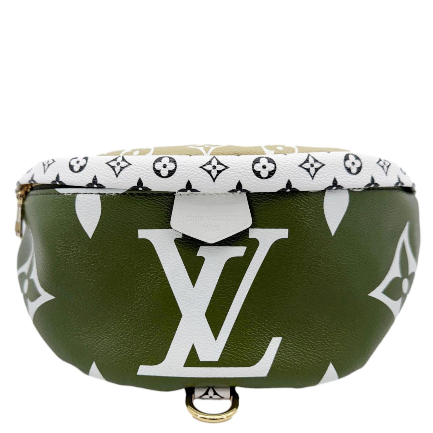 LOUIS VUITTON Monogram Giant Canvas Bumbag Kaki Beige