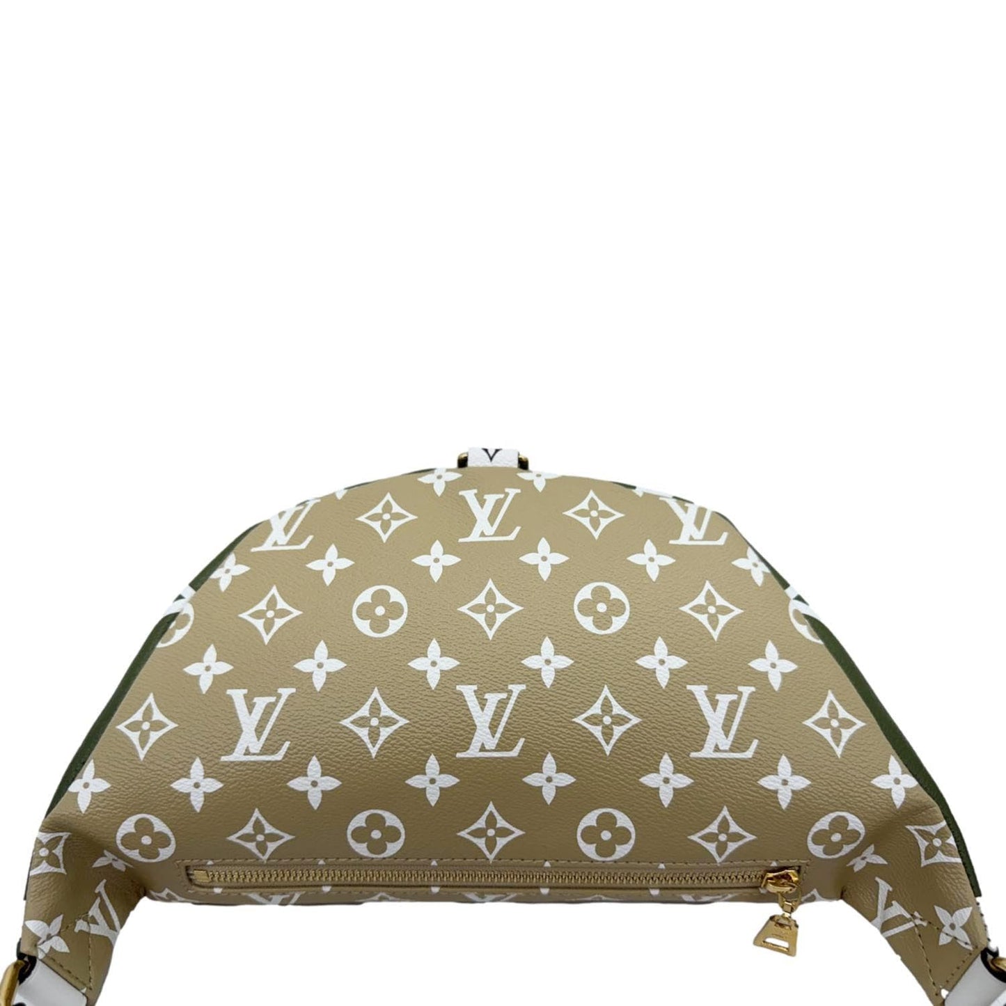 LOUIS VUITTON Monogram Giant Canvas Bumbag Kaki Beige