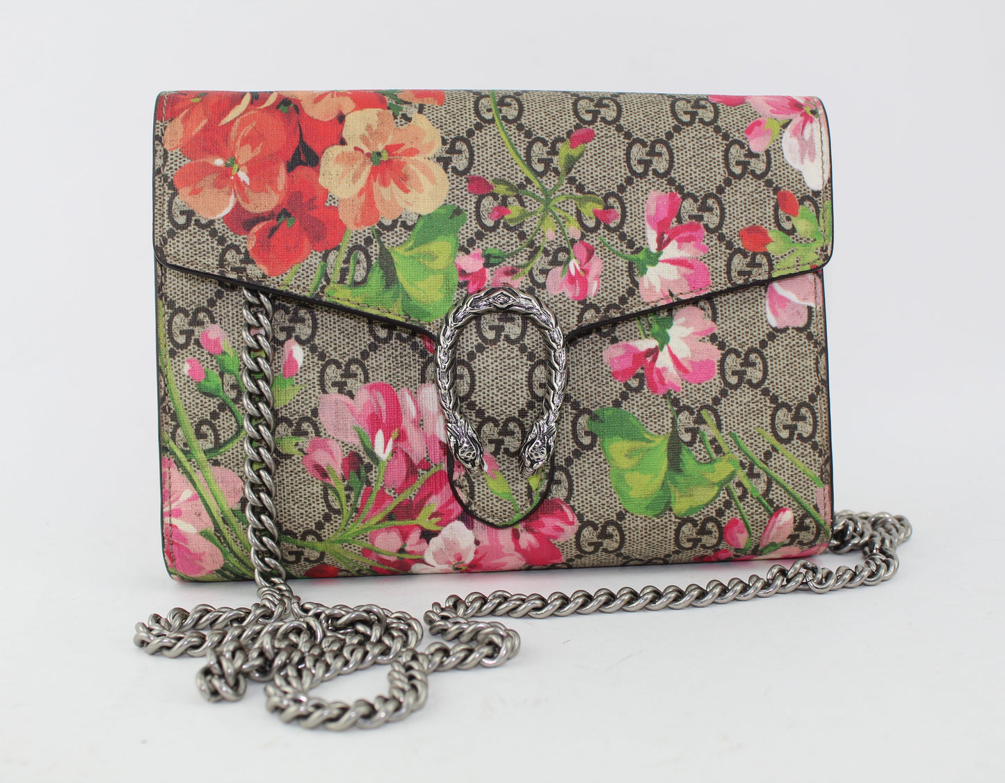 GUCCI DIONYSUS BLOOMS CHAIN WALLET