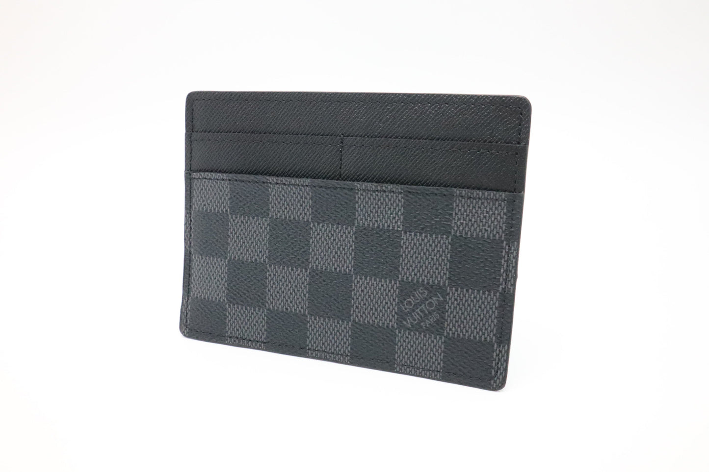 Louis Vuitton Insert Card Case in Damier Graphite Canvas