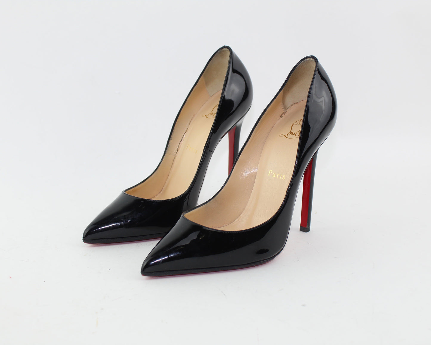 CHRISTIAN LOUBOUTIN PIGALLE 120mm  SIZE 38