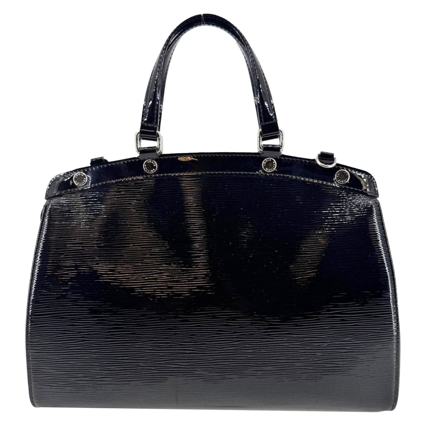 LOUIS VUITTON Brea MM Electric Epi Leather Shoulder Bag Black