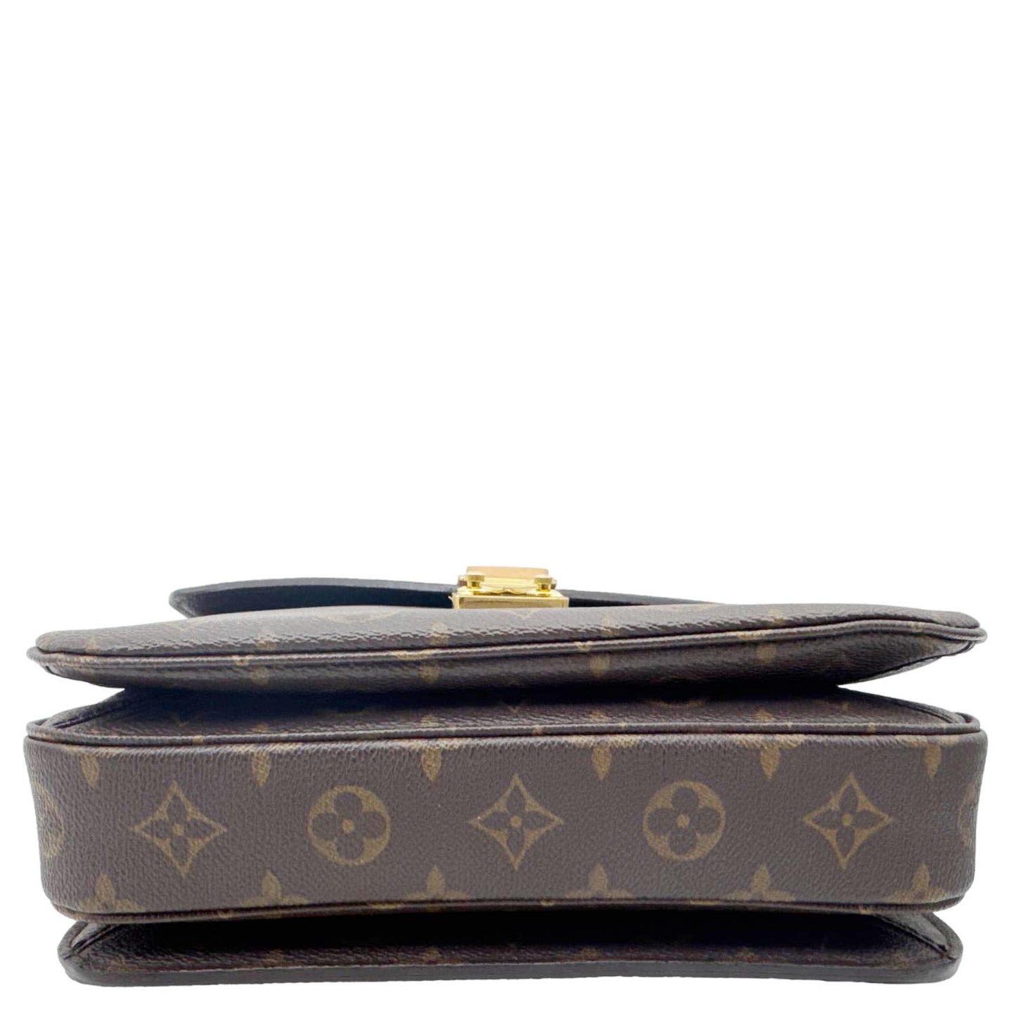 LOUIS VUITTON Metis Pochette Monogram Canvas Crossbody Bag Brown
