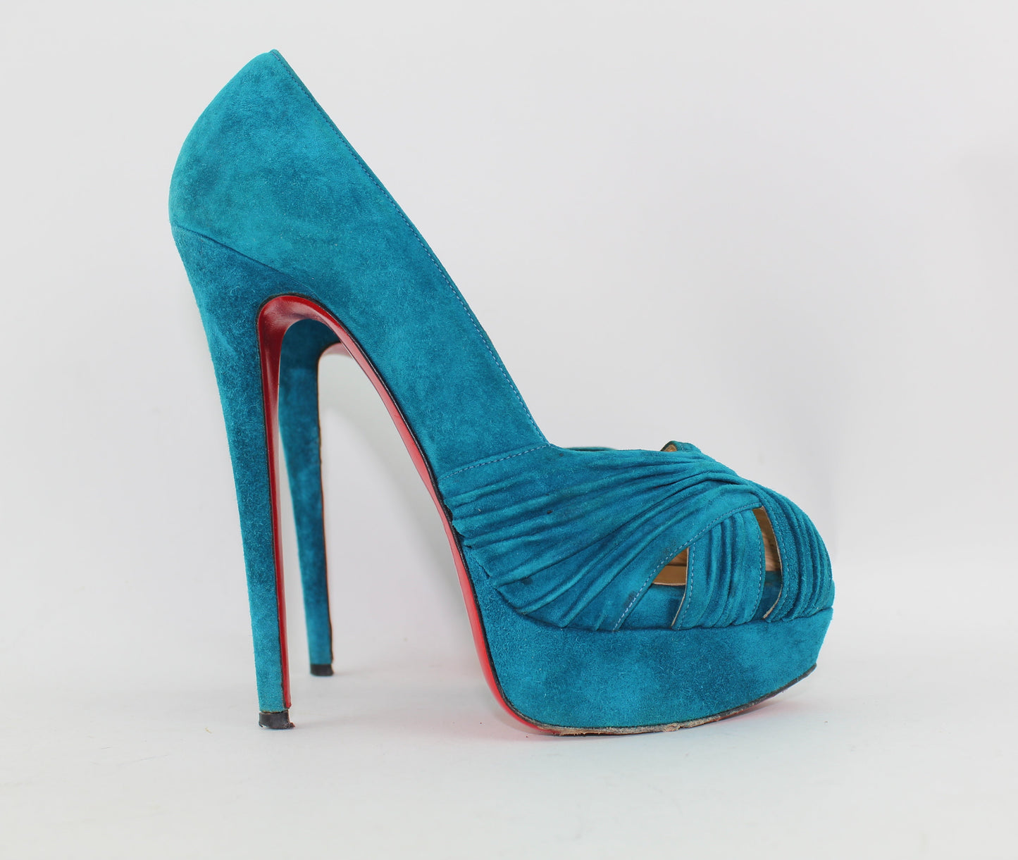 CHRISTIAN LOUBOUTIN ABORINA TWIST FRONT SIZE 38