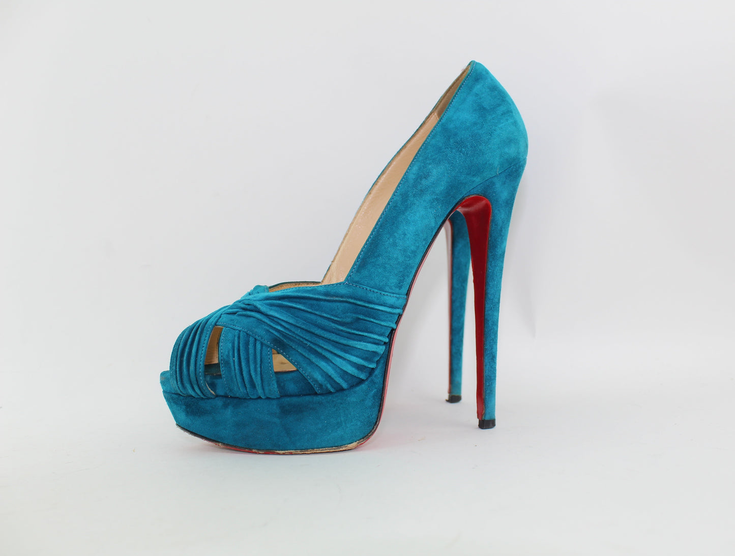 CHRISTIAN LOUBOUTIN ABORINA TWIST FRONT SIZE 38