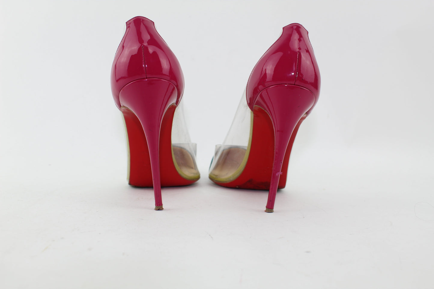 CHRISTIAN LOUBOUTIN DEBOUT 100mm SIZE 38