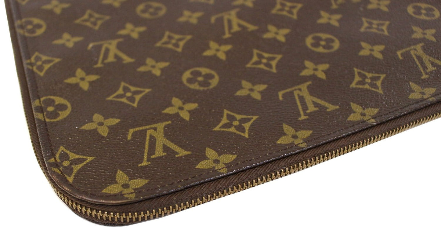 LOUIS VUITTON Monogram Poche Documents Portfolio Case