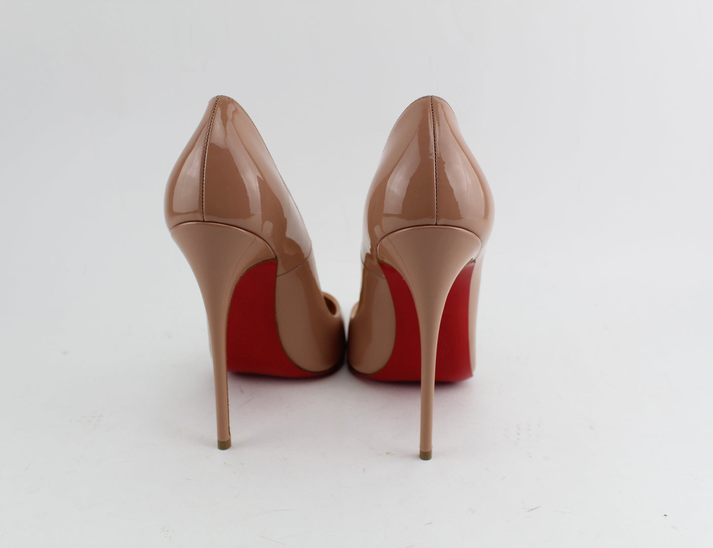 CHRSITIAN LOUBOUTIN SO KATE NUDE SIZE 38.5