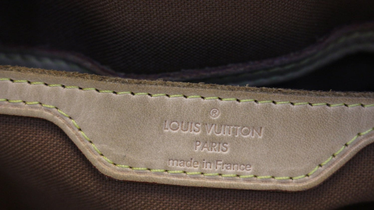 LOUIS VUITTON Monogram Canvas Palermo GM Tote Shoulder Bag