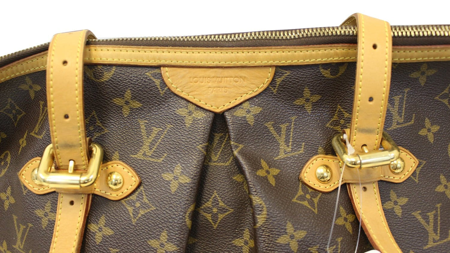 LOUIS VUITTON Monogram Canvas Palermo GM Tote Shoulder Bag
