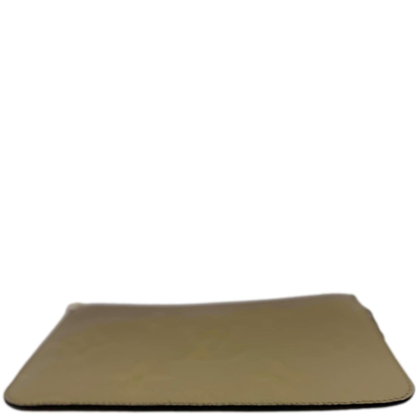LOUIS VUITTON Empreinte Monogram Leather Wristlet Beige