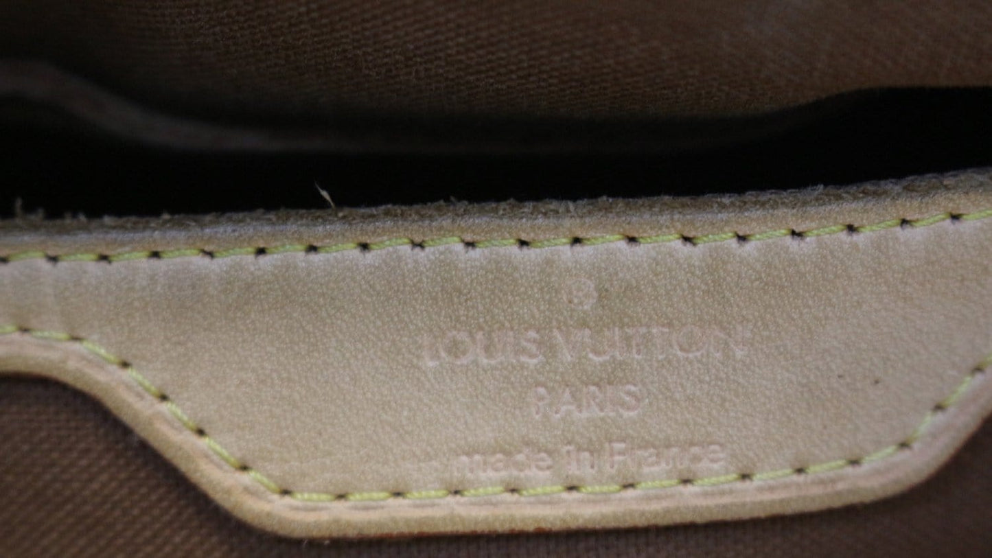 LOUIS VUITTON Monogram Canvas Palermo GM Tote Shoulder Bag