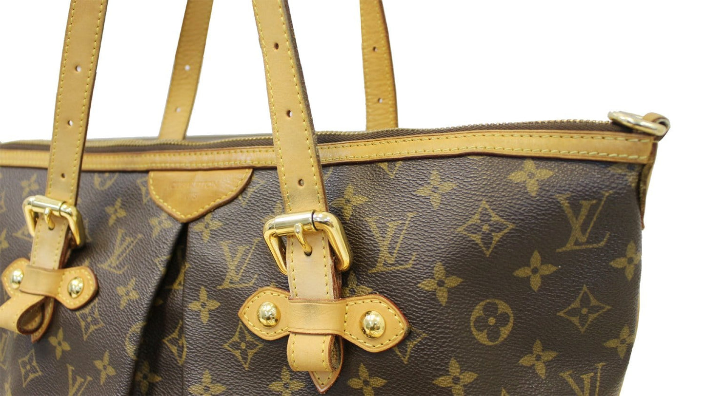 LOUIS VUITTON Monogram Canvas Palermo GM Tote Shoulder Bag