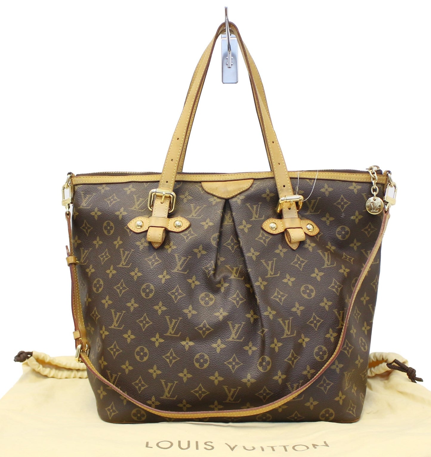 LOUIS VUITTON Monogram Canvas Palermo GM Tote Shoulder Bag