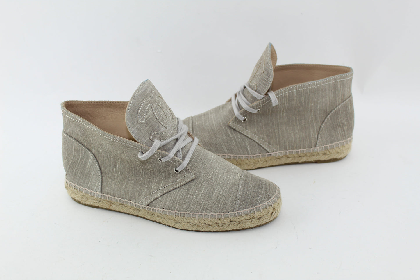 CHANEL ESPADRILLES size 37