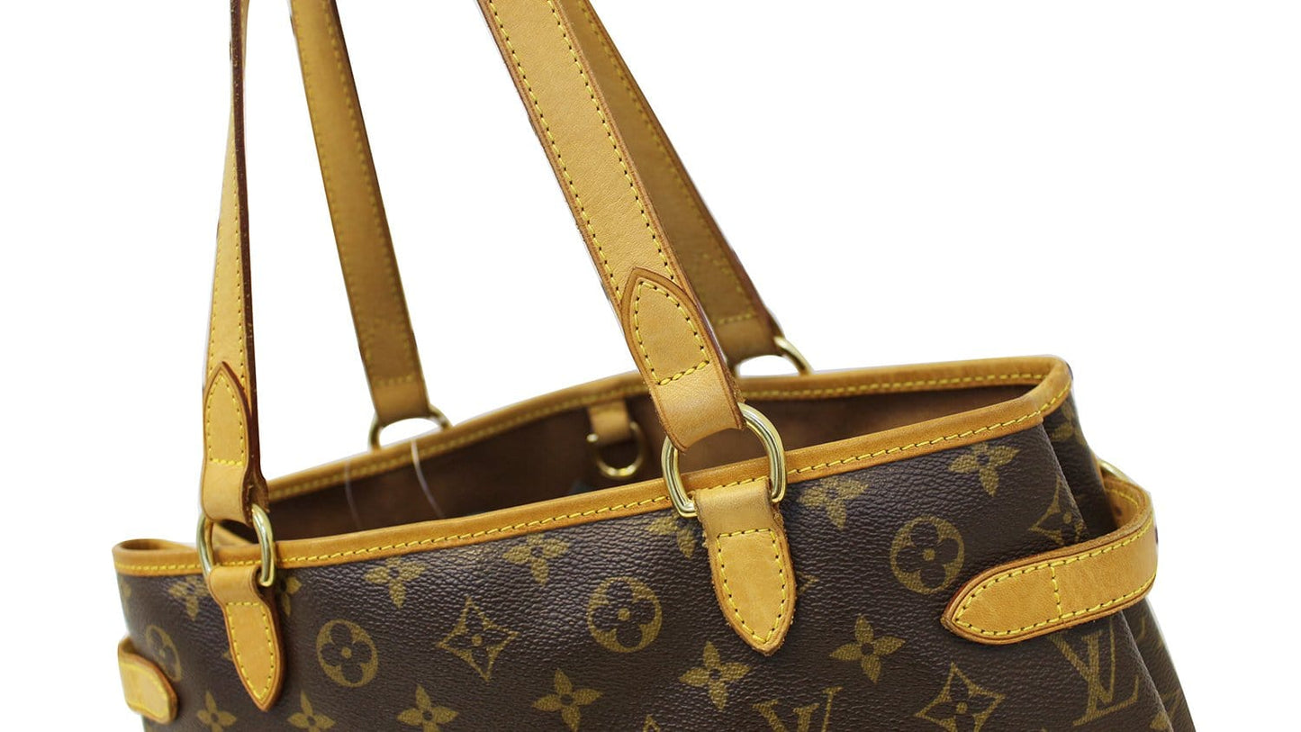 LOUIS VUITTON Monogram Canvas Batignolles Horizontal Shoulder Tote Bag