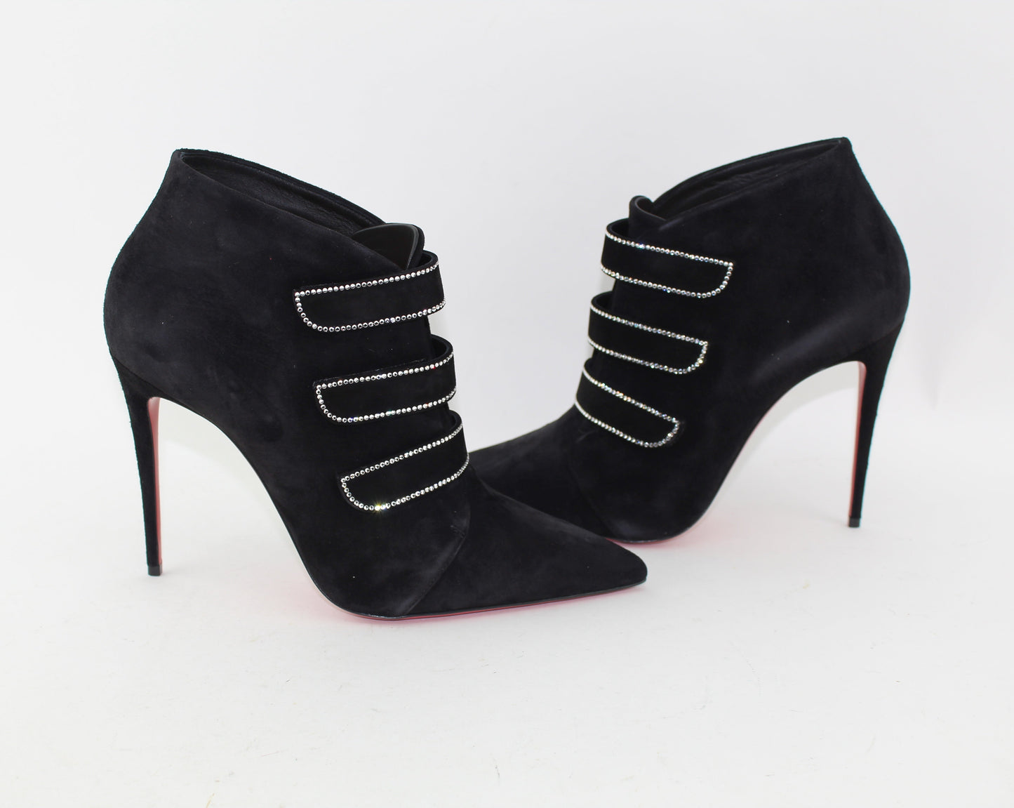 CHRISTIAN LOUBOUTIN TRINIBOOT STRASS SIZE 40