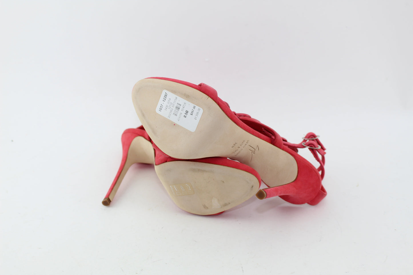 GIUSEPPE ZANOTTI CRUEL SUMMER SANDAL SIZE 38.5