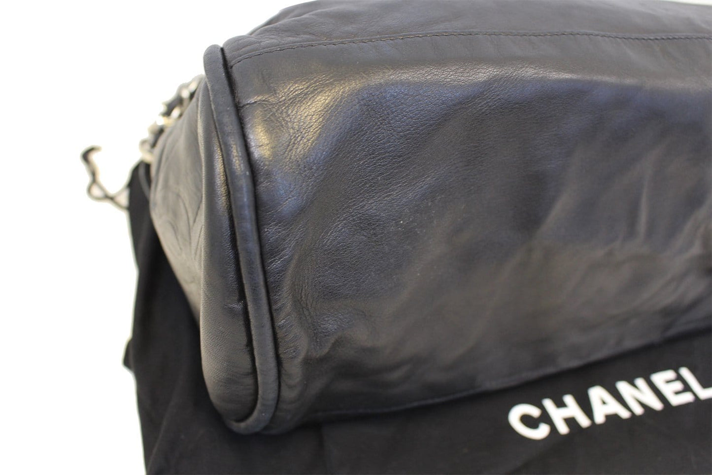 CHANEL Large Ultimate Soft Hobo Black Leather Bag