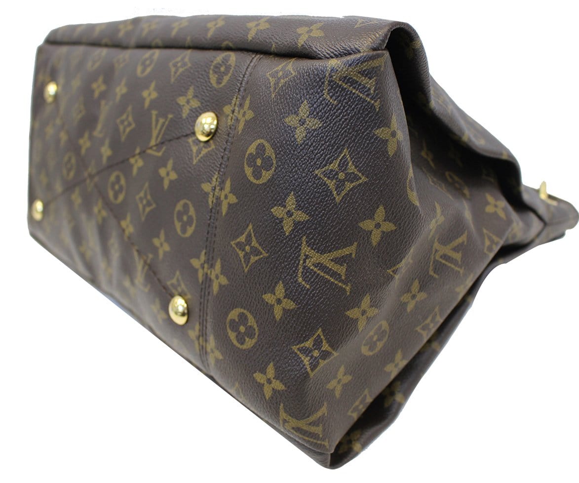 LOUIS VUITTON Artsy MM Monogram Canvas Hobo Shoulder Bag