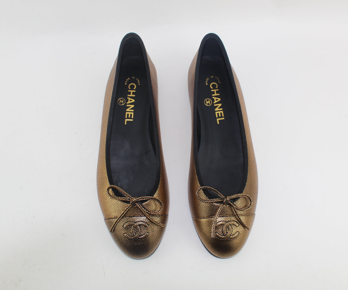 CHANEL BALLERINA FLATS SIZE 39