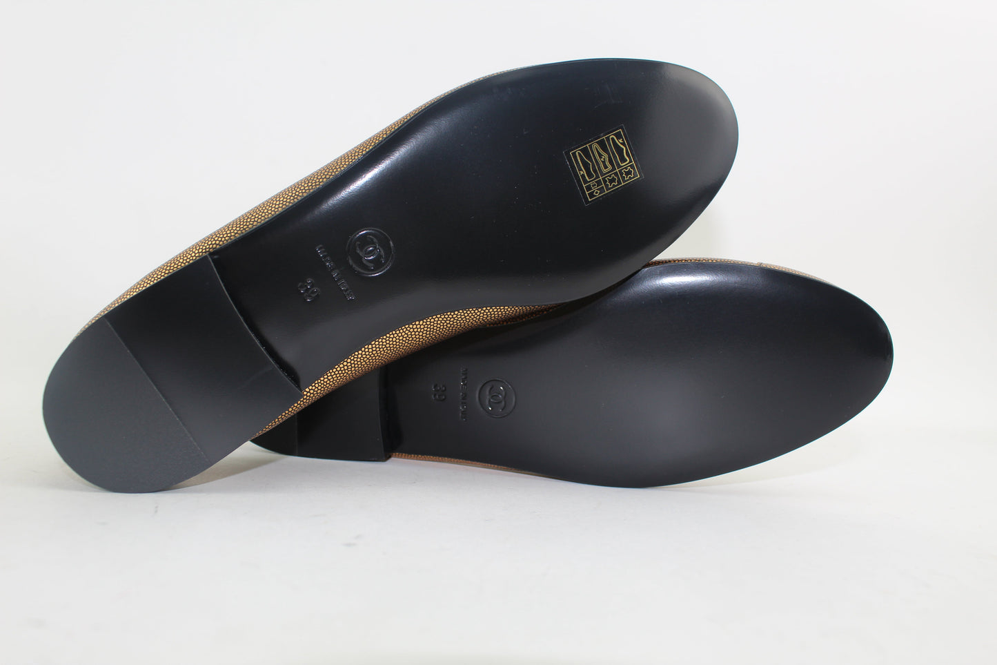CHANEL BALLERINA FLATS SIZE 39