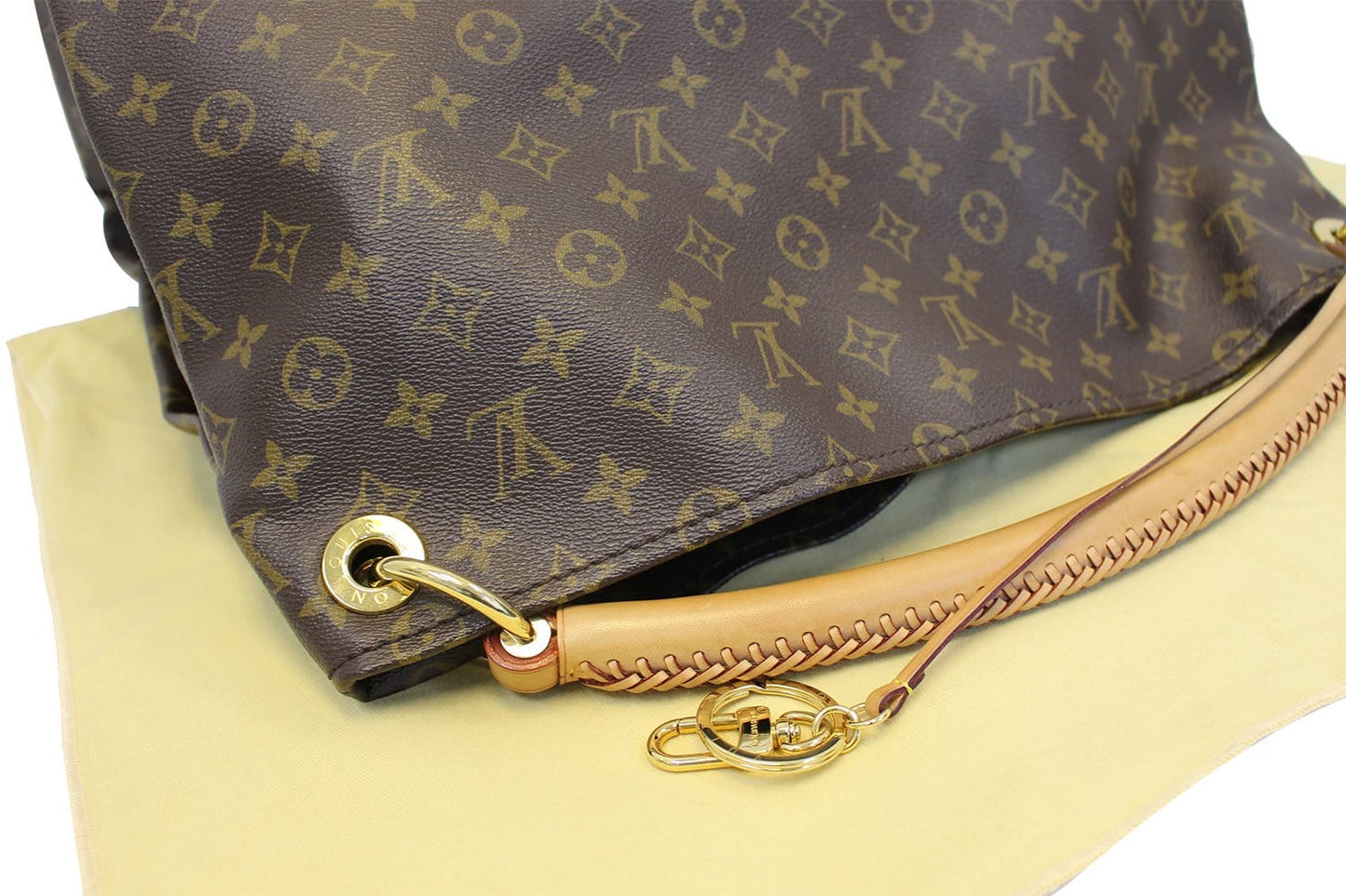 LOUIS VUITTON Monogram Canvas Artsy GM Tote Hobo Handbag
