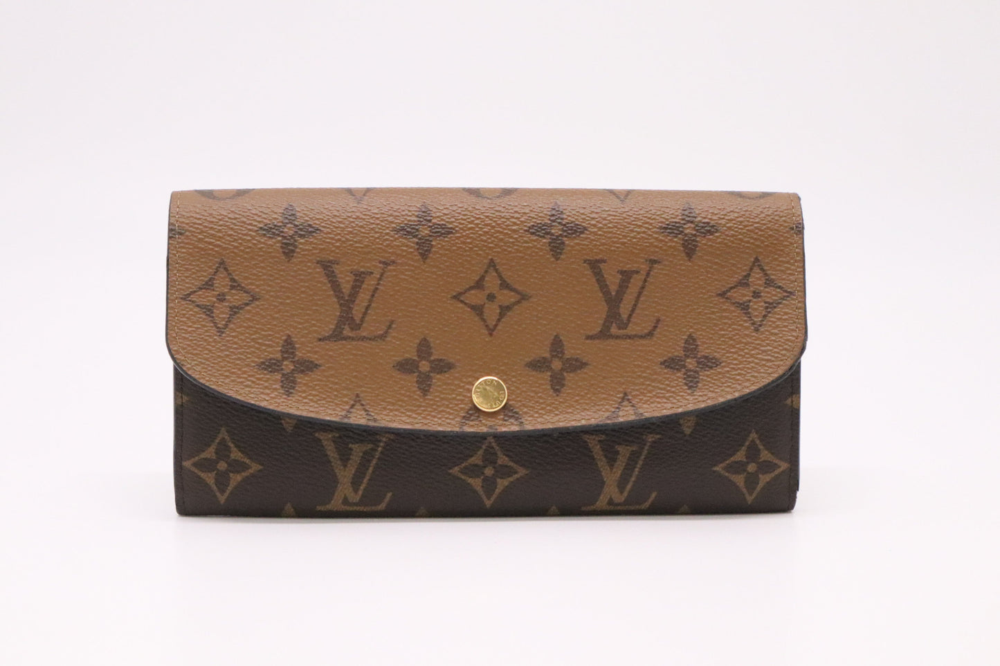 Louis Vuitton Rosalie Wallet in Reverse Monogram Canvas