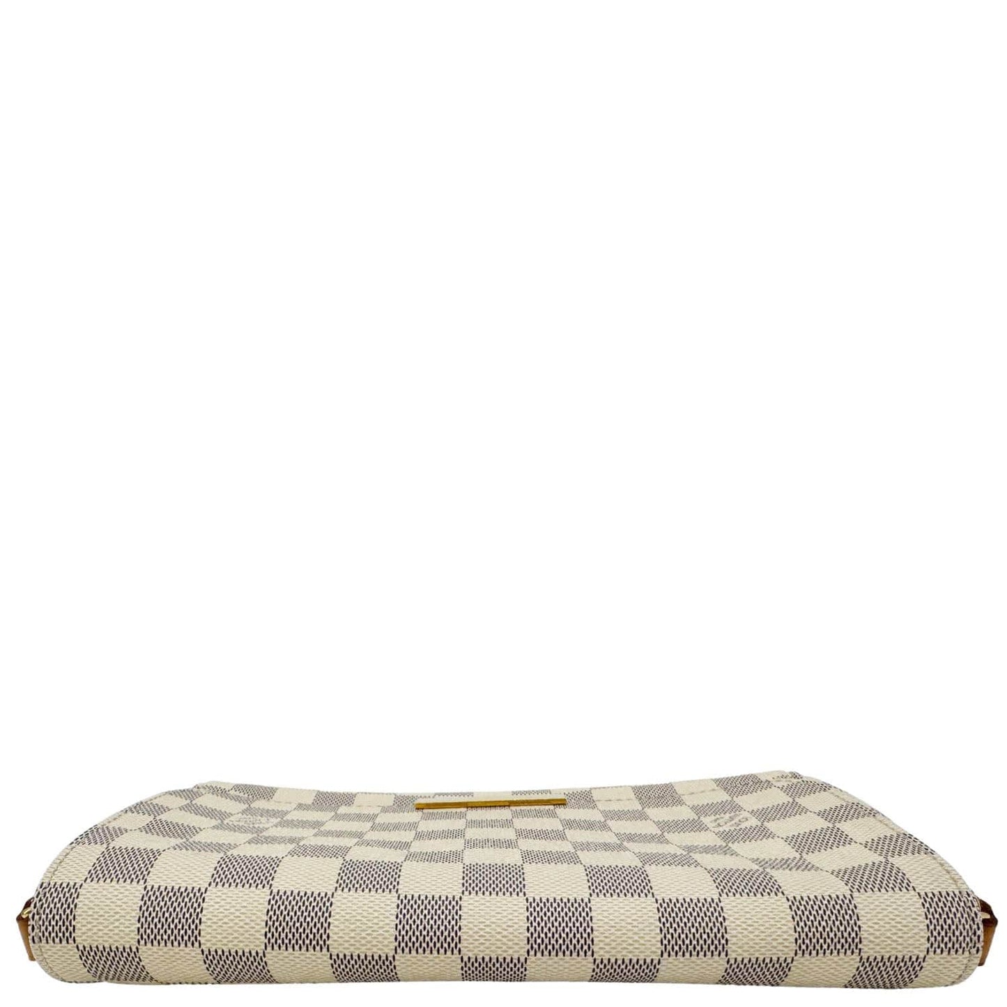 LOUIS VUITTON Favorite MM Damier Azur Crossbody Bag White