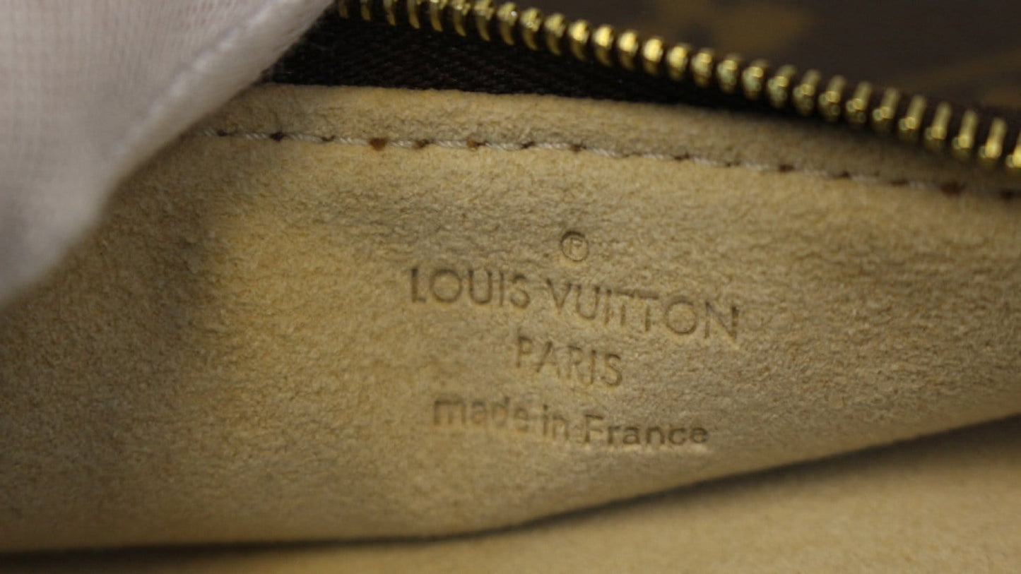 LOUIS VUITTON Monogram Canvas Pochette Milla PM Pouch