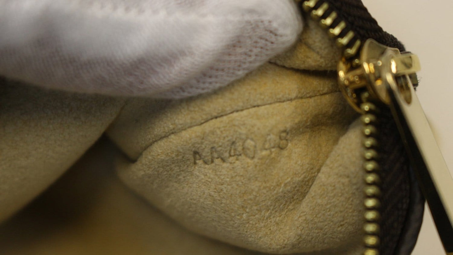 LOUIS VUITTON Monogram Canvas Pochette Milla PM Pouch