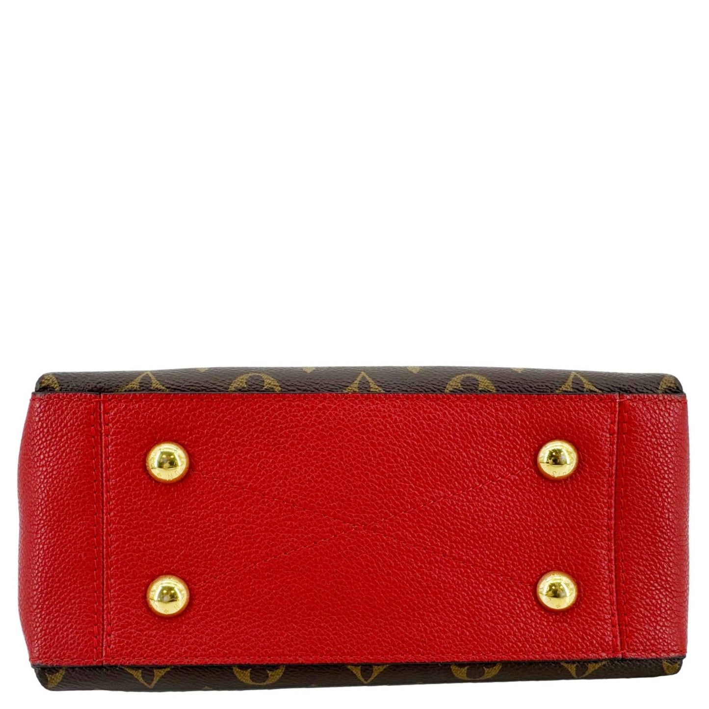 LOUIS VUITTON Surene BB Monogram Canvas Shoulder Bag Cherry
