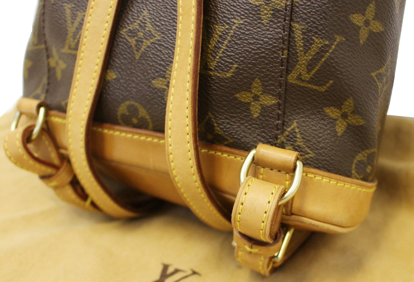 LOUIS VUITTON Monogram Canavs Montsouris PM Backpack