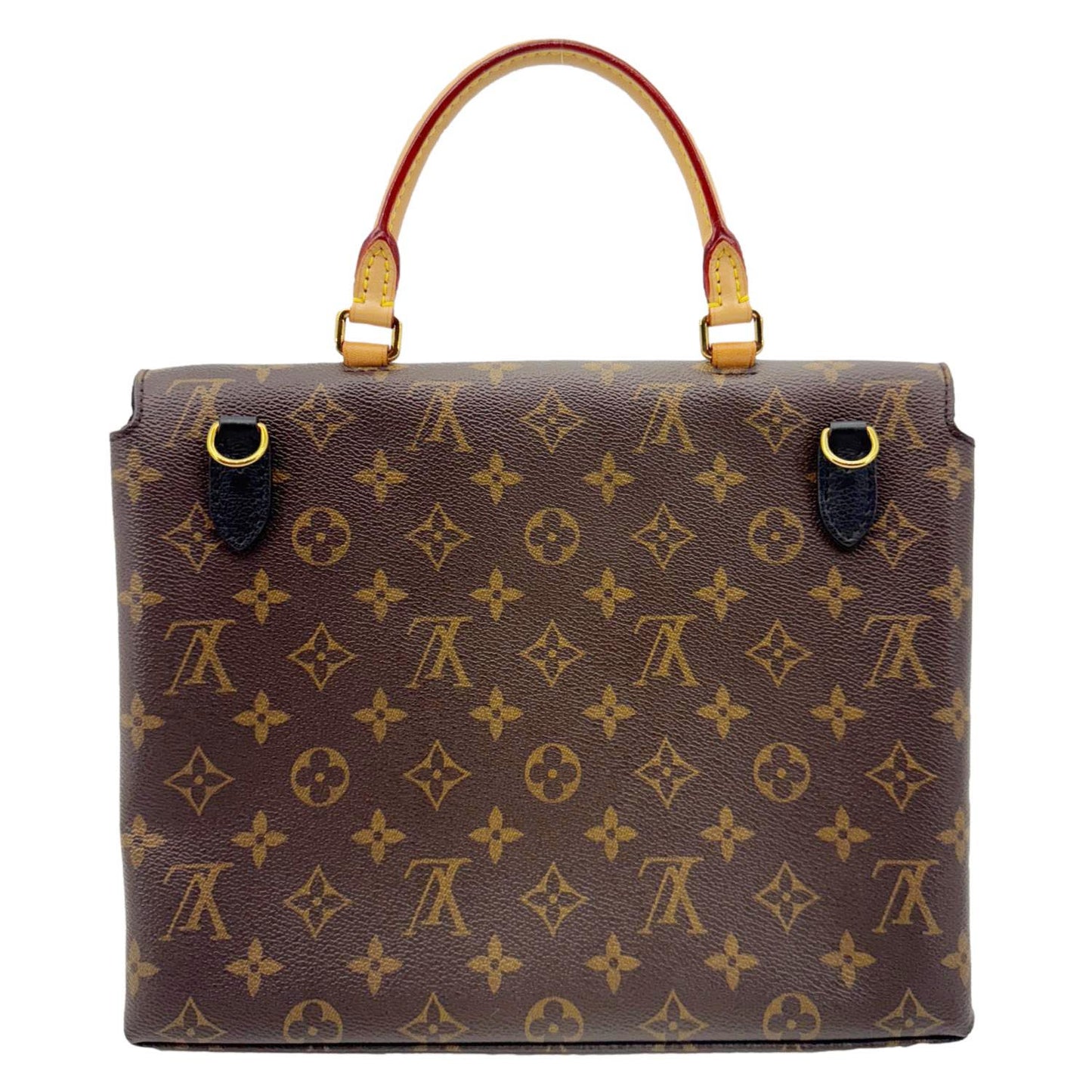 LOUIS VUITTON Marignan Monogram Canvas Shoulder Bag Brown