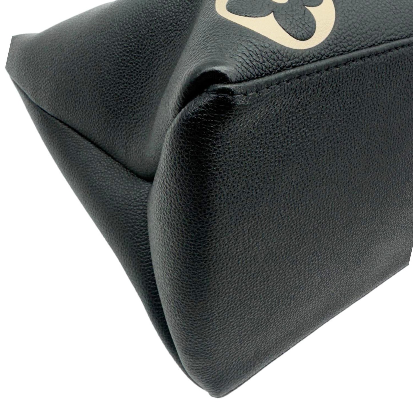 LOUIS VUITTON Petit Palais Embossed Leather Shoulder Bag Bicolor