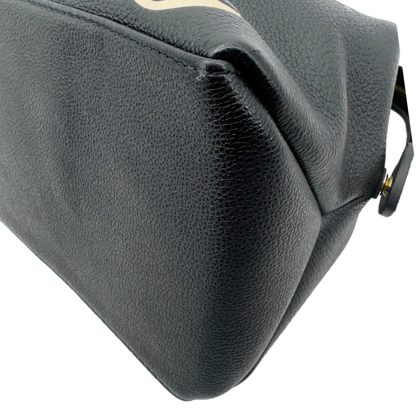 LOUIS VUITTON Petit Palais Embossed Leather Shoulder Bag Bicolor