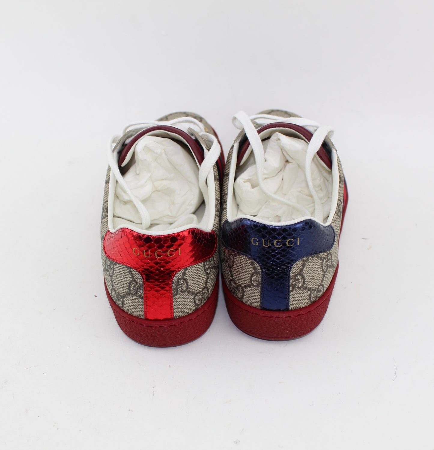 GUCCI ACE GG SUPREME SNEAKERS MEN SIZE 6