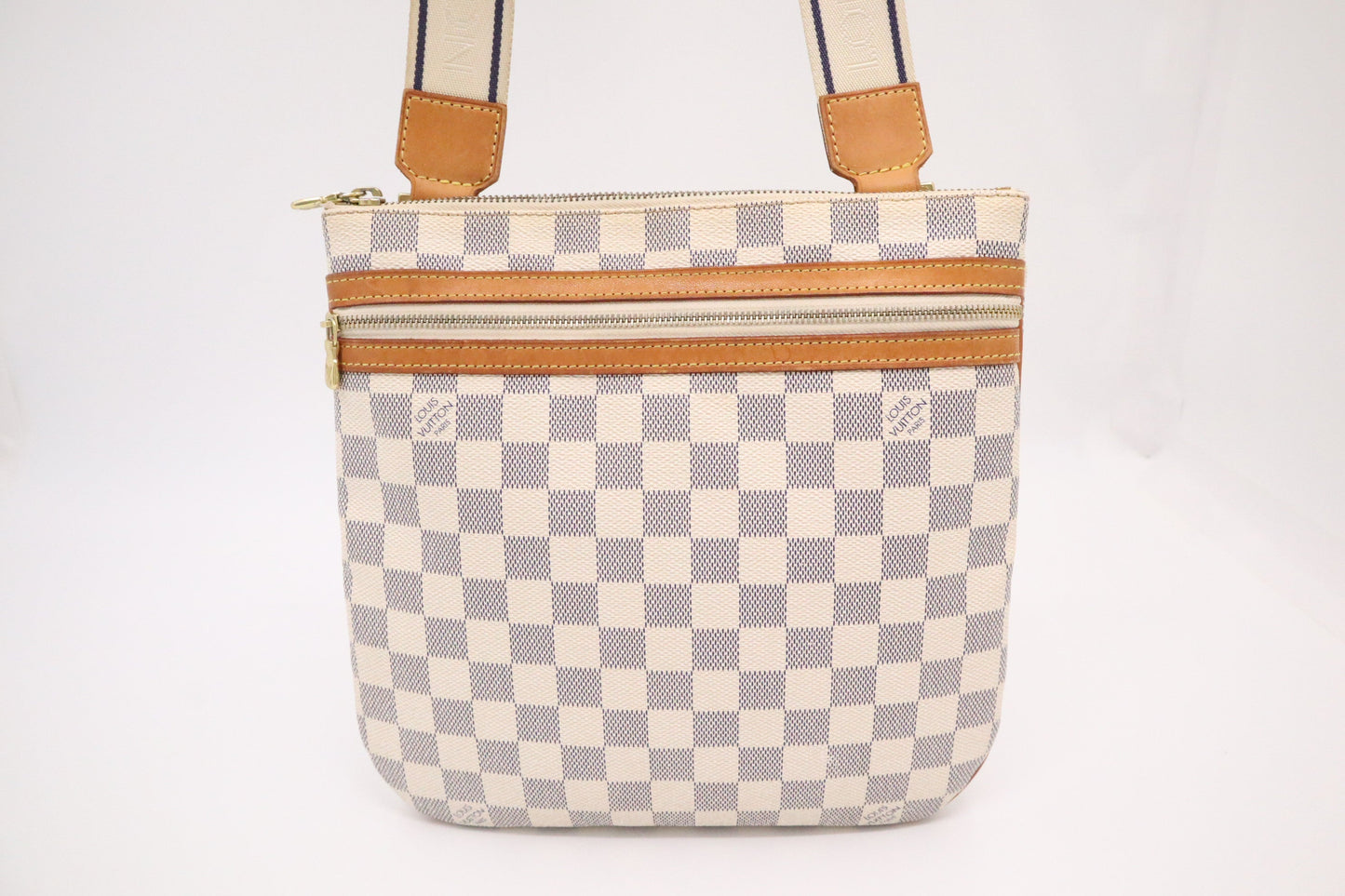 Louis Vuitton Pochette Bosphore in Damier Azur Canvas